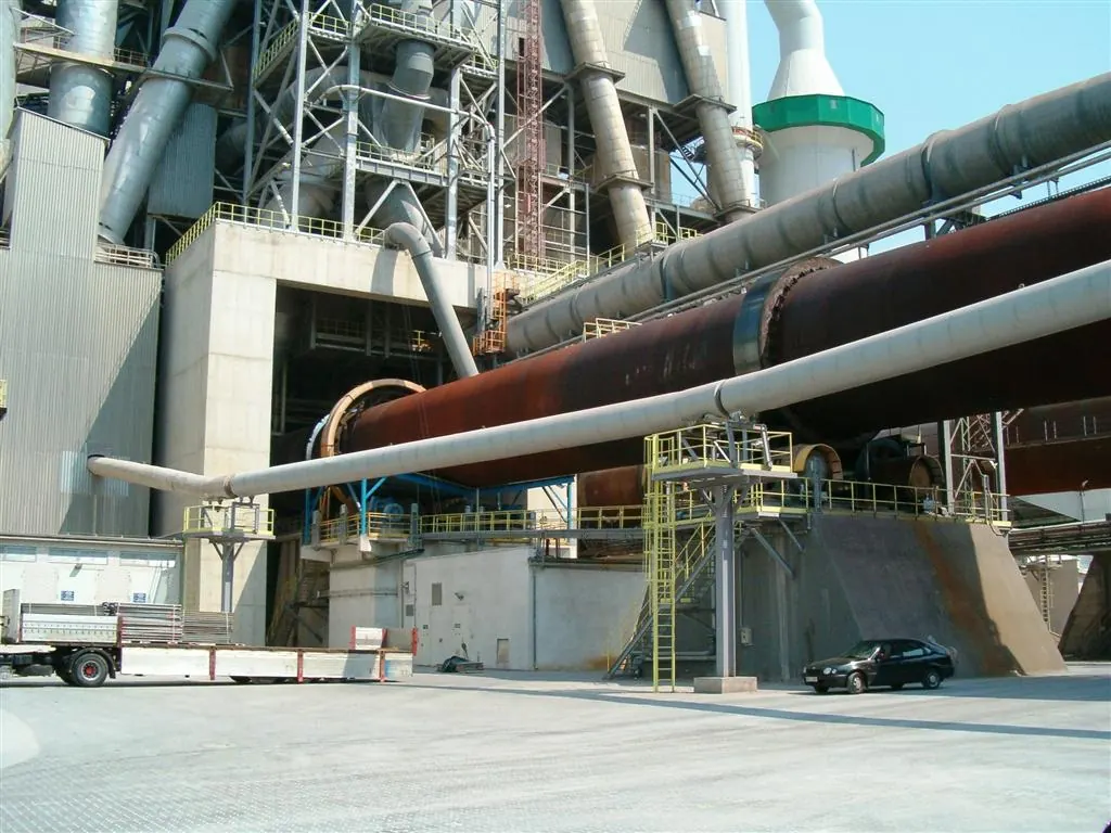 Cement kiln in Gorazdze Cement plant